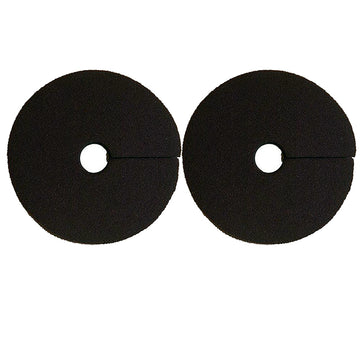 8Mm Hilason Neoprene Horse Bit Guard Hook & Loop Closure Black